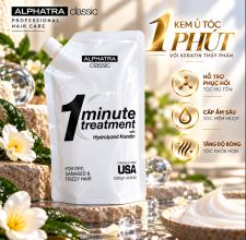 KEM Ủ TÓC 1 PHÚT – 1 MINUTE TREATMENT 1000g ( Black )