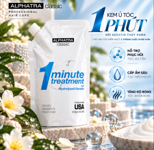 KEM Ủ TÓC 1 PHÚT – 1 MINUTE TREATMENT 1000g ( Blue )