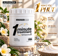 KEM Ủ TÓC 1 PHÚT – 1 MINUTE TREATMENT 1500g ( Black )