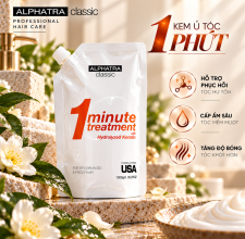 KEM Ủ TÓC 1 PHÚT – 1 MINUTE TREATMENT 1000g ( Cam )