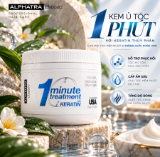 KEM Ủ TÓC 1 PHÚT – 1 MINUTE TREATMENT 500g  ( blue)