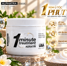KEM Ủ TÓC 1 PHÚT – 1 MINUTE TREATMENT 500g ( Black )