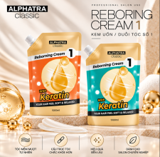 KEM UỐN/DUỖI TÓC SỐ 1 – REBORNING CREAM 1 WITH KERATIN 