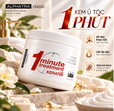 KEM Ủ TÓC 1 PHÚT – 1 MINUTE TREATMENT  500g ( Cam )