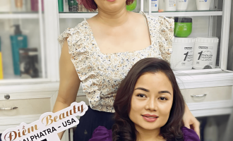 UỐN SETTING NANO KHÔNG DÂY - Uốn Bung Tầng Trung Niên  Salon Điềm - Bình Tân.