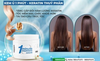 BÍ QUYẾT PHỤC HỒI TÓC TỨC THÌ TỪ KEM Ủ 1 PHÚT - KERATIN THUỶ PHÂN