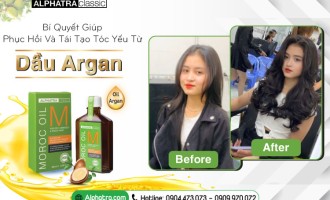 Bí quyết giúp phục hồi và tái tạo tóc yếu từ dầu Argan