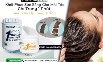 Khôi Phục Sức Sống Cho Mái Tóc Chỉ Trong 1 Phút Sau Tuần Dài Căng Thẳng.