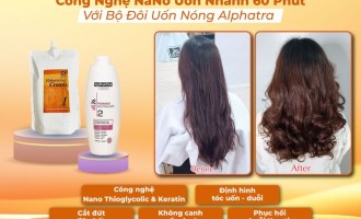 Công Nghệ NaNo Uốn Nhanh 60 Phút Với Bộ Đôi Uốn Nóng Alphatra