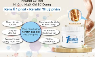 Những Lợi Ích Không Ngờ Khi Sử Dụng Kem Ủ 1 phút - Keratin Thuỷ Phân.
