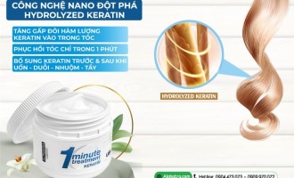 Chiêm Ngưỡng Công Nghệ NANO Đột Phá HYDROLYZED KERATIN Trong Ngành Chăm Sóc Tóc!